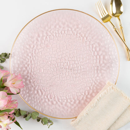 Plastic Party Charger Plates Household Supplies Disposable Plastic Charger Plates Bbq plates fancy disposable charger plates heavy duty Charger plates classic elegant sturdy Charger plates reusable wedding dinner salad dessert Charger plates catering high quality birthday anniversary charger plating