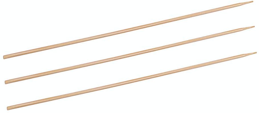 12 Inch Bamboo Skewers - Biodegradable, Sturdy, Eco-Friendly
