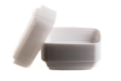 to-go boxes takeout delivery take out food storage containers Reusable Box Plastic Microwave Freezer white safe meal prep Lunch food storage solutions packaging Ecofriendly Disposable with lid black 12 oz 12 ounce economical bulk wholesale ecoquality restaurant fast food supplies nyc