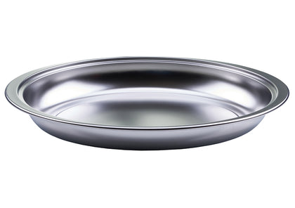 Food Pan for 8 Qt. 603 Madison Chafer, Stainless Steel Oval