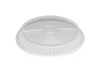 Aluminum Pan Disposable Round Plastic Dome Lid (6inch, 7inch, 8inch, 9inch)