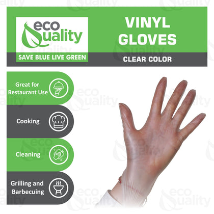 Cleaning Cooking Janitorial Gardening Multipurpose  Small  Vinyl Powder Latex Free Gloves  Restaurant Supplies  Plastic Gloves  latex gloves  Gloves  Food service  disposable gloves  Covid Supplies  Covid Large
