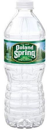 Poland Natural Spring Water in Plastic Bottle 40 Bottles/Case 16.9oz Each Bottle