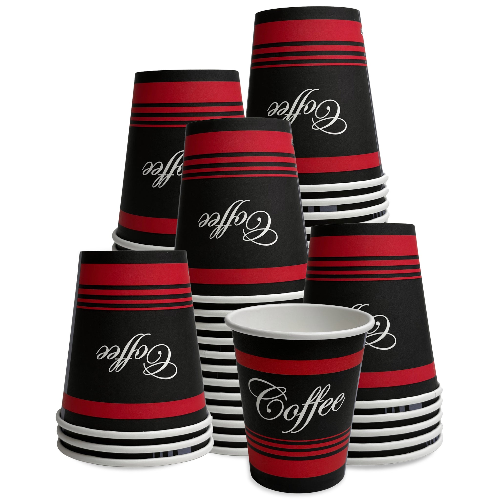 8oz Design Disposable Paper Coffee Cups
