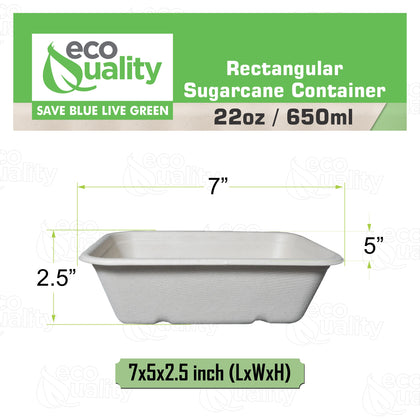 Compostable Sugarcane Fiber Bowl, eco-friendly food storage, sustainable, compostable, oblong bowl made from sugarcane fiber, compostable food storage, Biodegradable, Disposable