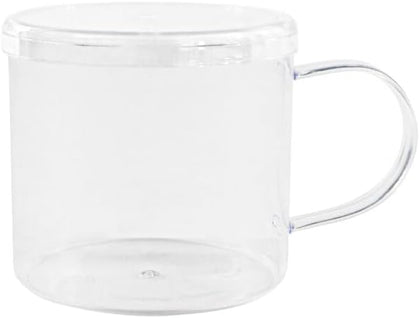 3.5oz Miniware Clear Plastic Coffee Cup with Lid