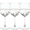 12oz Plastic Clear Wine Goblets