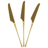 Plastic Knives Gold Infinity Flatware Collection