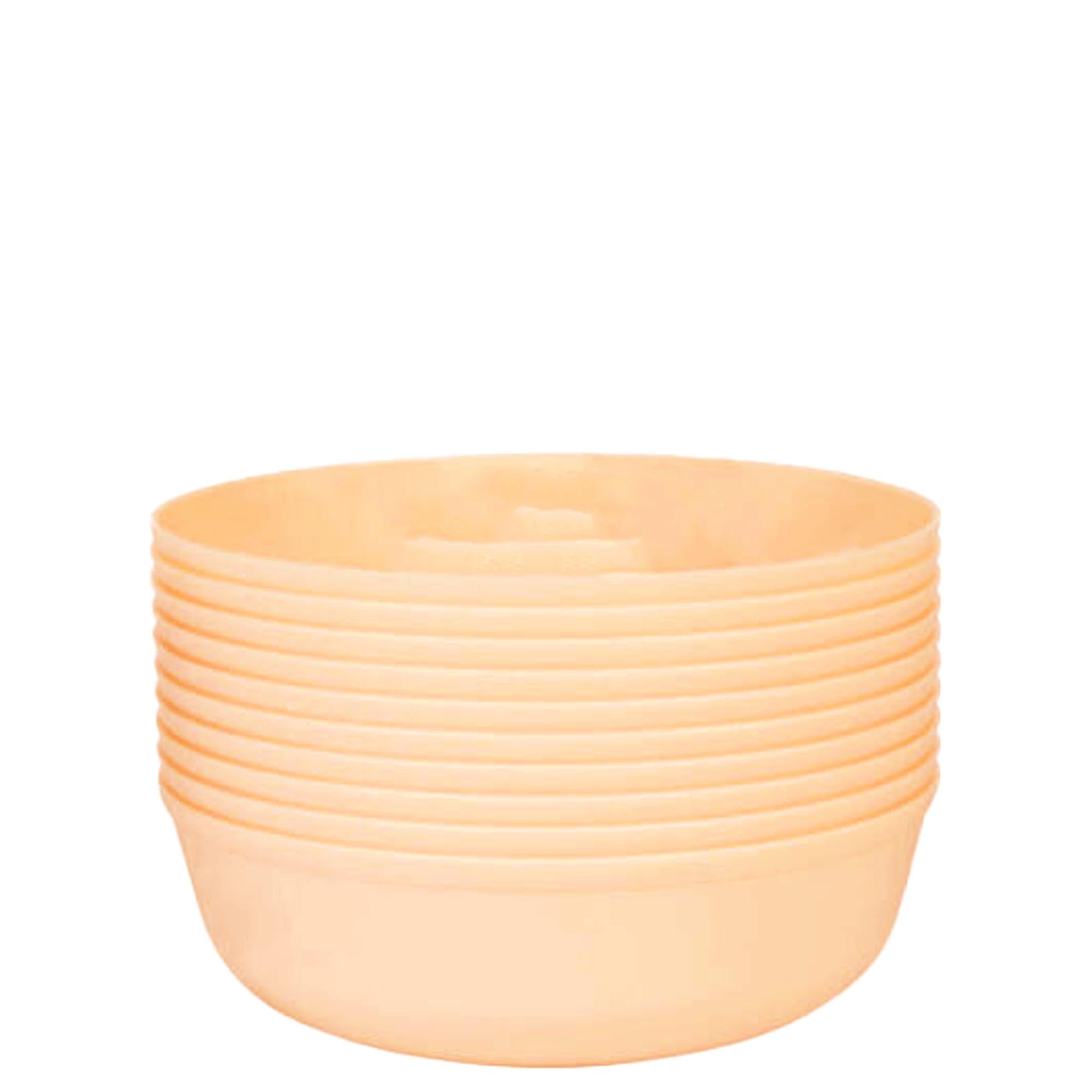 disposable bowls dinner White plastic elegant tableware dinneware serveware china like soup bowls salad bowl dessert bowl 16oz 16 ounce