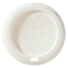 Graphic Packaging LHRDE-16 Ecotainer® Sip Through Compostable Dome Lid