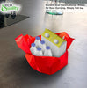 Non Woven Reusable Red T-Shirt Shopping Bags Large
