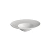 3 oz porcelain white dipping bowls with linear embossment design microwave and dishwasher safe easy to use and clean stackable chip stain and scratch resistant