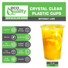 14oz Disposable Pet Clear Plastic Smoothie Cups