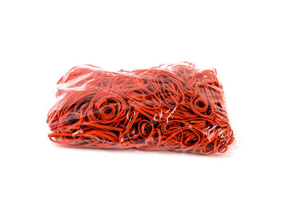 #19 Red Rubber Bands 1250pc Per Box (3-1/2