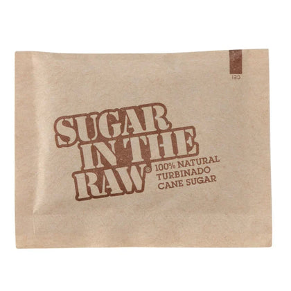 Sugar in the Raw - Individual Packets Containing Brown Sugar 5 Gram Packets 1200/Case