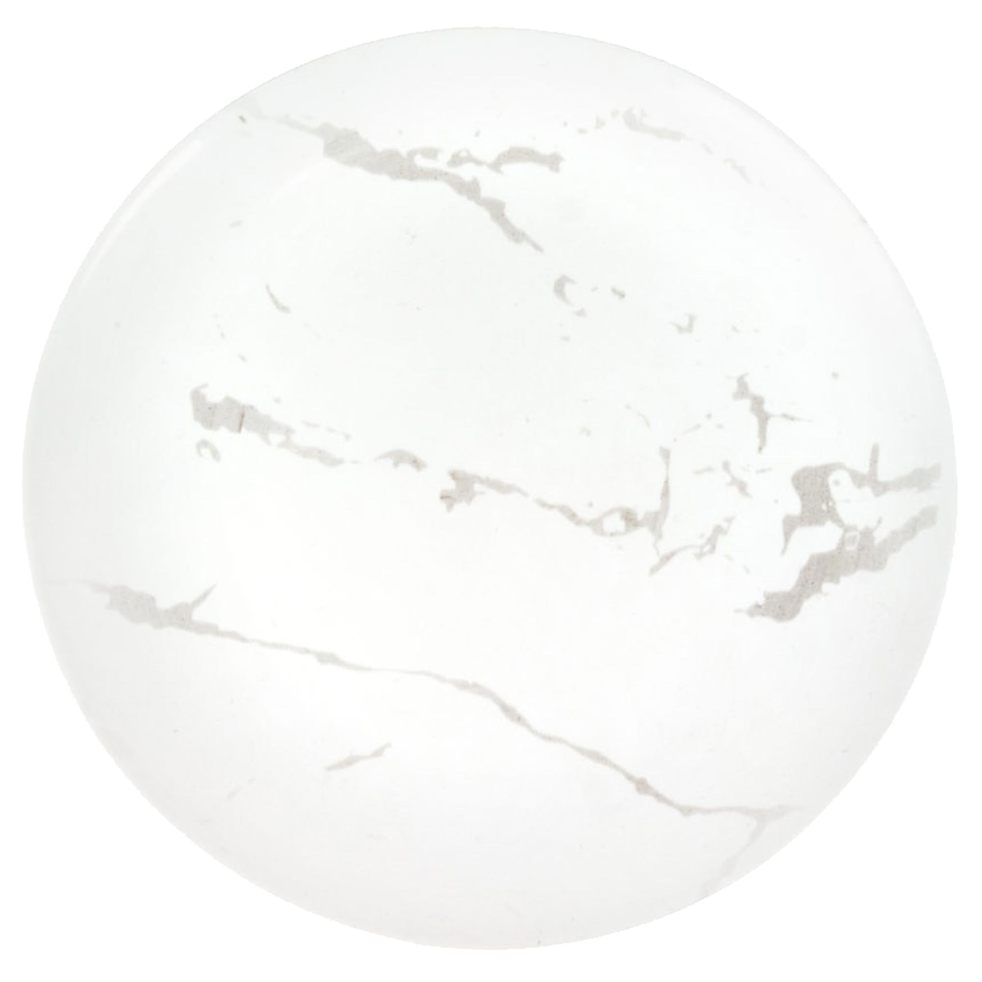 Disposable Fancy Plastic White Plates Stone Marble Collection