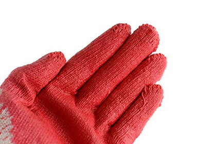 Work Gloves, Latex Dipped Nitrile Coated Gloves (Small, Medium, Large)