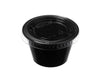black condiment cup leakproof stackablecups ecofriendly food packaging dipping cup delivery supplies togo cup with lid tasting cups souffle cups shot cup jelloshot tasting cup taste cup portion cup deliverysolutions food packaging disposablecups ketchup mustard cup artsandcraft small cup travel size cup mouthwash cup 2 oz 2 ounce cup with lid hotsauce cup