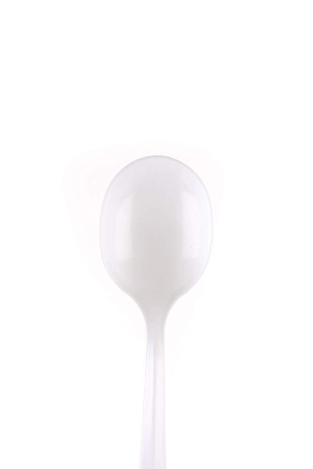 Disposable Plastic Medium Weight Spoon Unwrapped