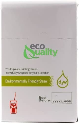 Wrapped Disposable Jumbo eco Straws drinking soda juice cold milkshake smoothie plastic alternative free ecofriendly compostable made of sugarcane bagasse compostable solutions  7.75 inch 