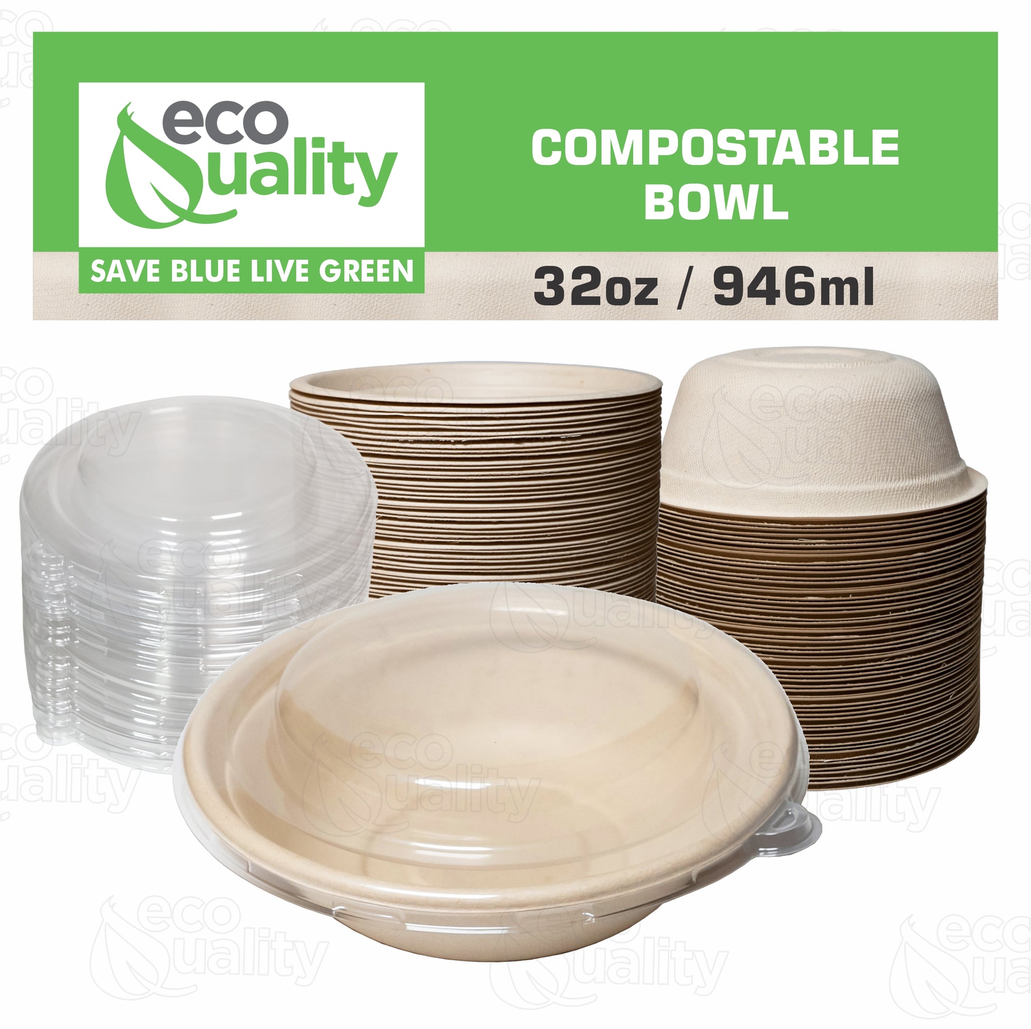 rice burrito bowl with dome lid disposableproducts Microwavesafe LeakResistant bowl soupbowl Biodegradable Bowls sugarcane bowl ice cream bowl disposable bowl heavyduty bowl cereal bowl 32 ounces 32oz lunch dinner poke acai bowl catering products