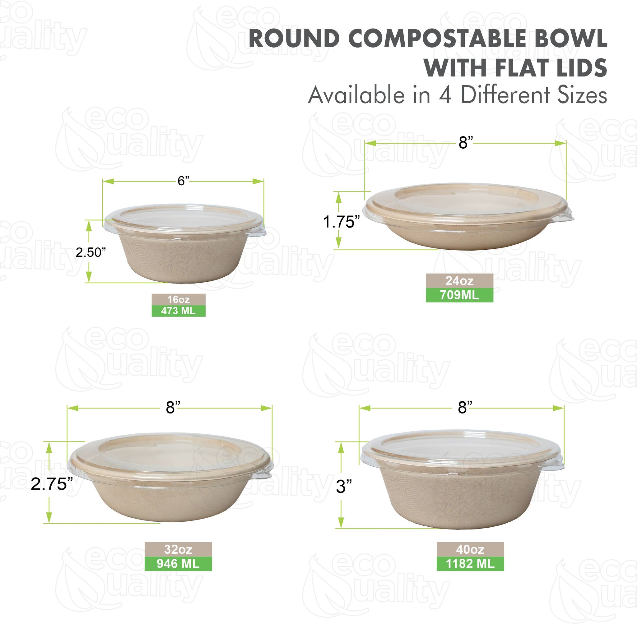 kraftbowl disposableproducts Microwavesafe LeakResistant bowl soupbowl Biodegradable Bowls sugarcane bowl ice cream bowl disposable bowl heavyduty bowl zerowaste ecofriendly plasticfree 24 ounces 24 oz breakfast bowl dinner bowl lunch bowl poke bowl with lid acai bowl 16oz 32oz 40oz bowls with lid takeout service rice catering bowls with snapping lid