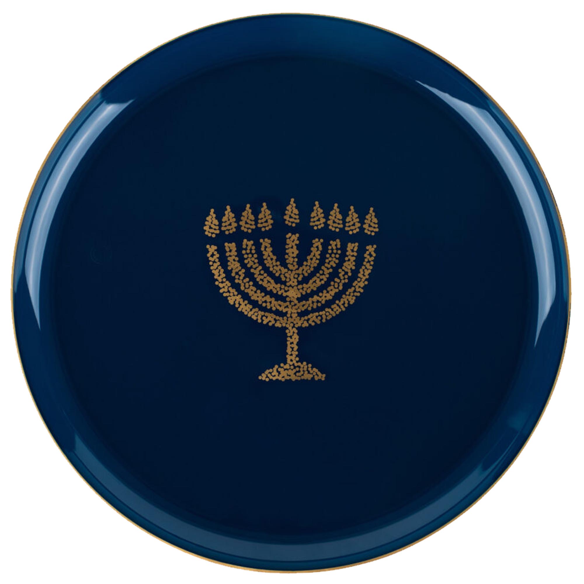 Plastic Party Plates Household Supplies Hanukkah Disposable Plastic Plates Chanukah Plates Chanukah Bbq plates 10 inches fancy disposable plates heavy duty plates classic elegant sturdy plates reusable wedding dinner plates catering high quality birthday anniversary plating 10.6 inches