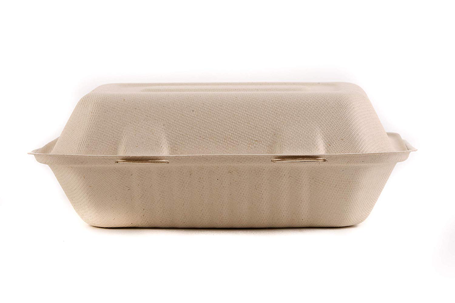 Compostable Clamshell Take Out Food Container 6x9x3