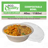 rice bowl compostable kraftbowl disposableproducts Microwavesafe LeakResistant bowl soupbowl Biodegradable Bowls sugarcane bowl ice cream bowl disposable bowl heavyduty bowl zerowaste ecofriendly plasticfree 40 ounces 40 oz breakfast bowl dinner bowl lunch bowl poke bowl with lid acai to go burrito bowl catering 
