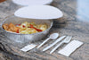 Disposable Plastic Wrapped Cutlery Kit 6 in 1 - Fork/Spoon/Knife/Napkin/Salt/Pepper