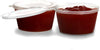 travel size To Go Take Out tasting Portion Dipping containers restaurant fast food food packaging jello shot slime storage diy small Plastic leak proof freezer safe leak proof ketchup mustard  mayo hot sauce hinged lid Disposable Portion Condiment Clear  4oz 4 ounces economical bulk wholesale ecoquality restaurant fast food supplies