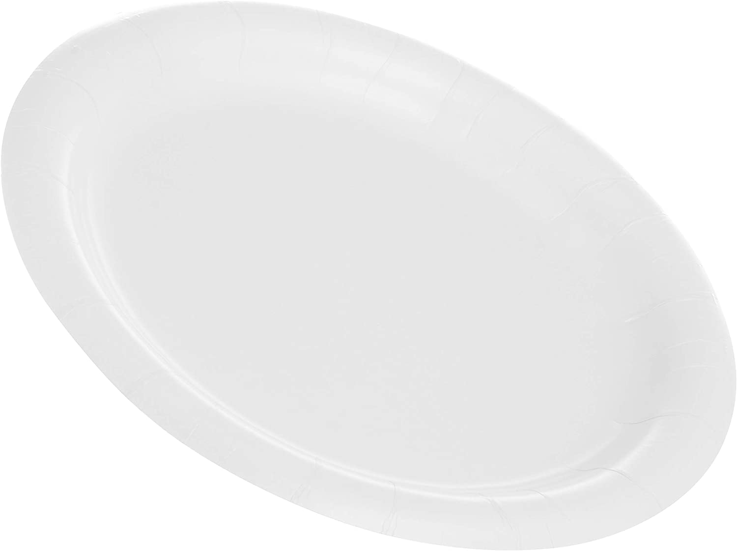 White Heavy Duty Disposable Paper Plates (9inch)