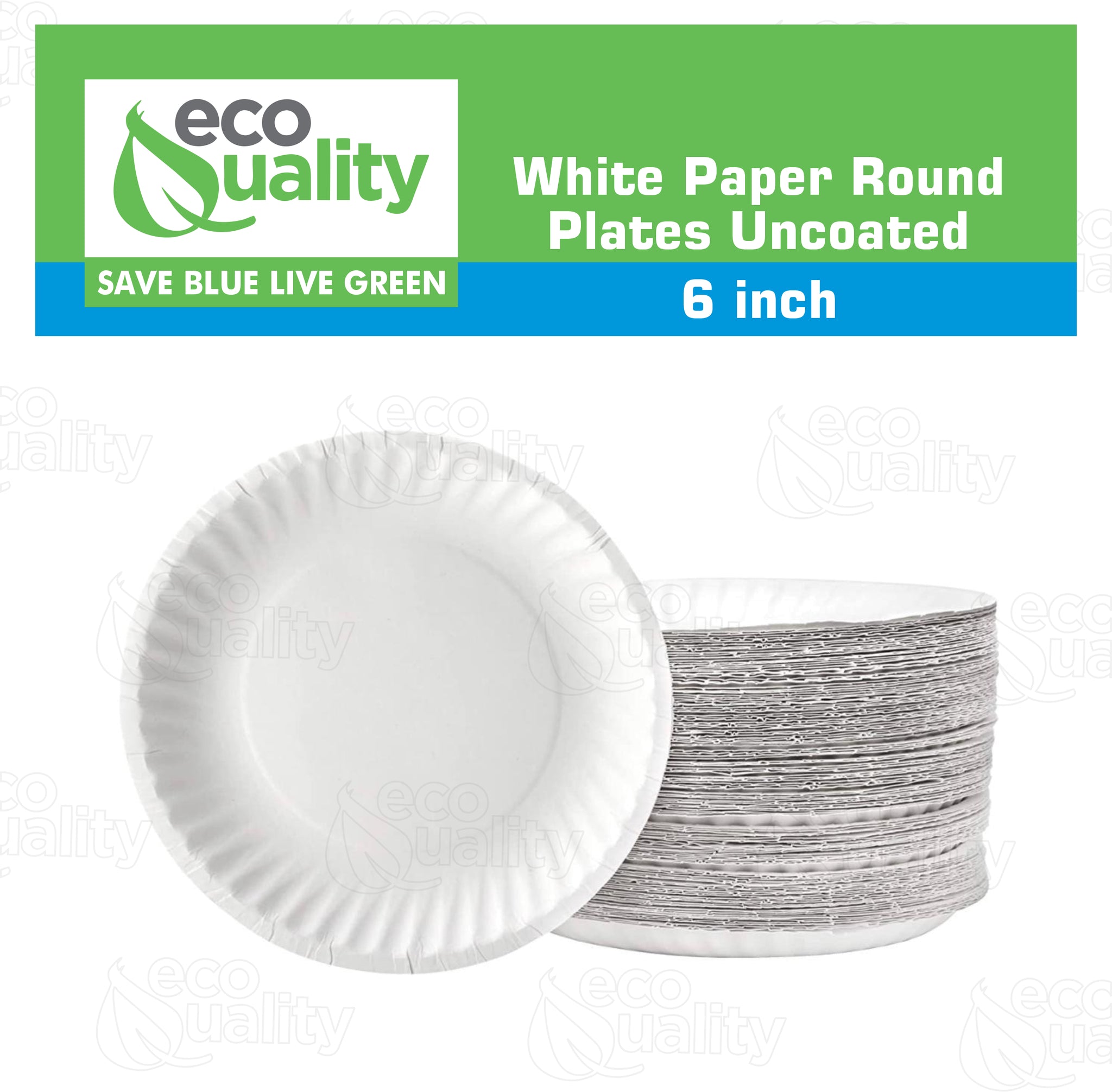 Paper Lunch Plate Plastic Alternative Freezer Safe Microwave safe office plates dinner plates Cheap plates Lightweight Recyclable Uncoated Round Paper Plates Party Plates White Plate pizza plates Paper plates Disposable Plates Compostable Plate 6 inch