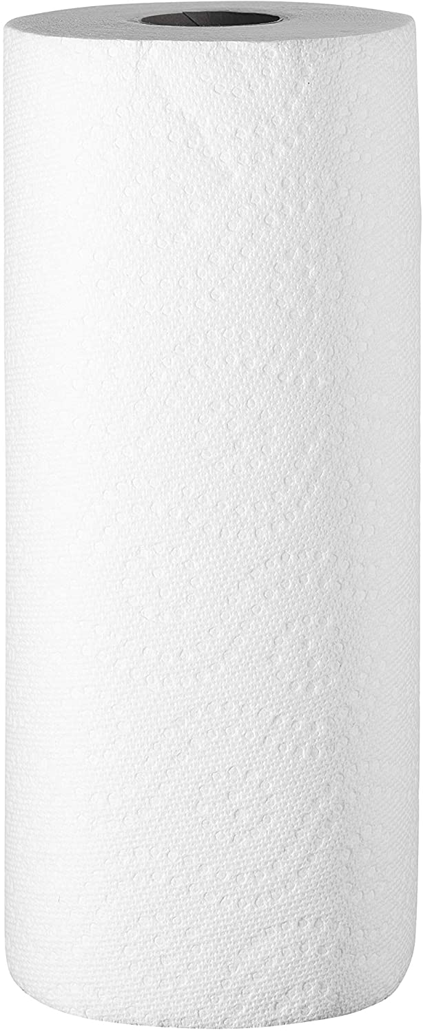 2 PLY Paper Towel Roll White Strong and Absorbent by EcoQuality