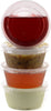 Clear Leak Proof Plastic Condiment Souffle Containers with Lids, Disposable - Perfect for Sauces, Samples, Slime, Jello Shots, Food Storage