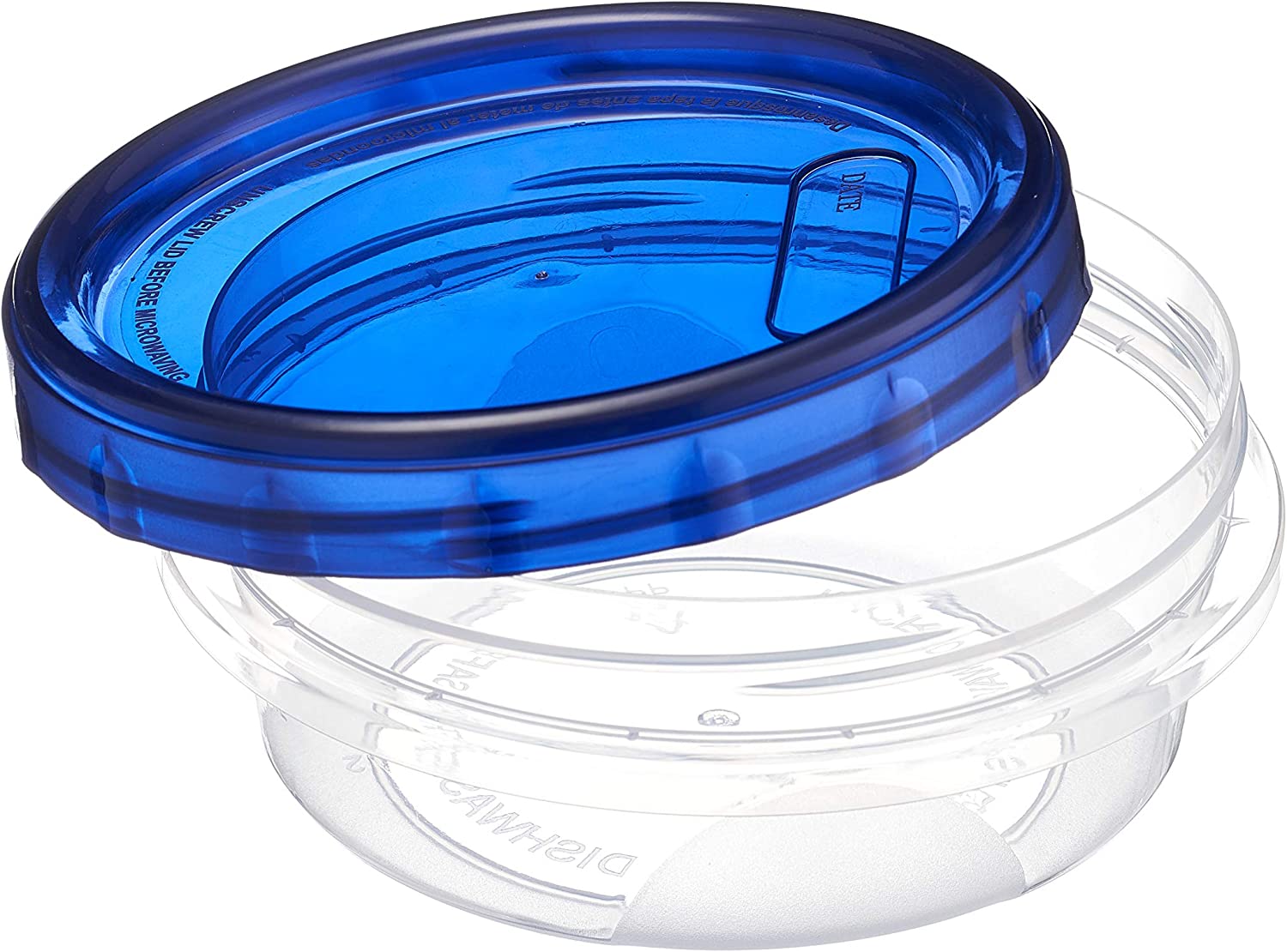 8oz Twist Top Food Storage Plastic Containers BPA-Free, Leak Proof –  EcoQuality Store