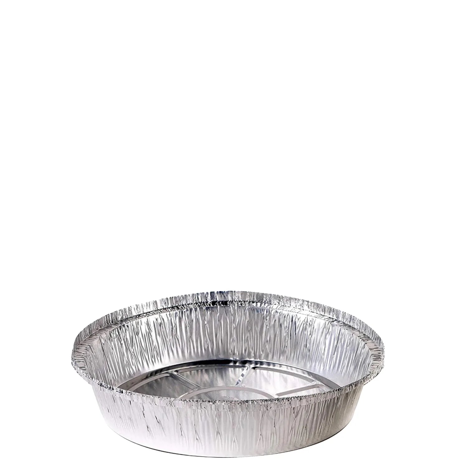 8 Round Aluminum Foil Take-Out Pans, Disposable Food Tin Containers –  EcoQuality Store
