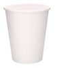 [50] Disposable Paper Hot Cups -  White Paper Coffee Cups, 10 oz
