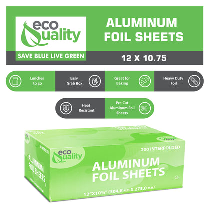 Aluminum Pre Cut Foil Pop up Sheets Premium 12