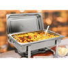 8 Quart Stainless Steel Full-Size Chafer with Safety Handles