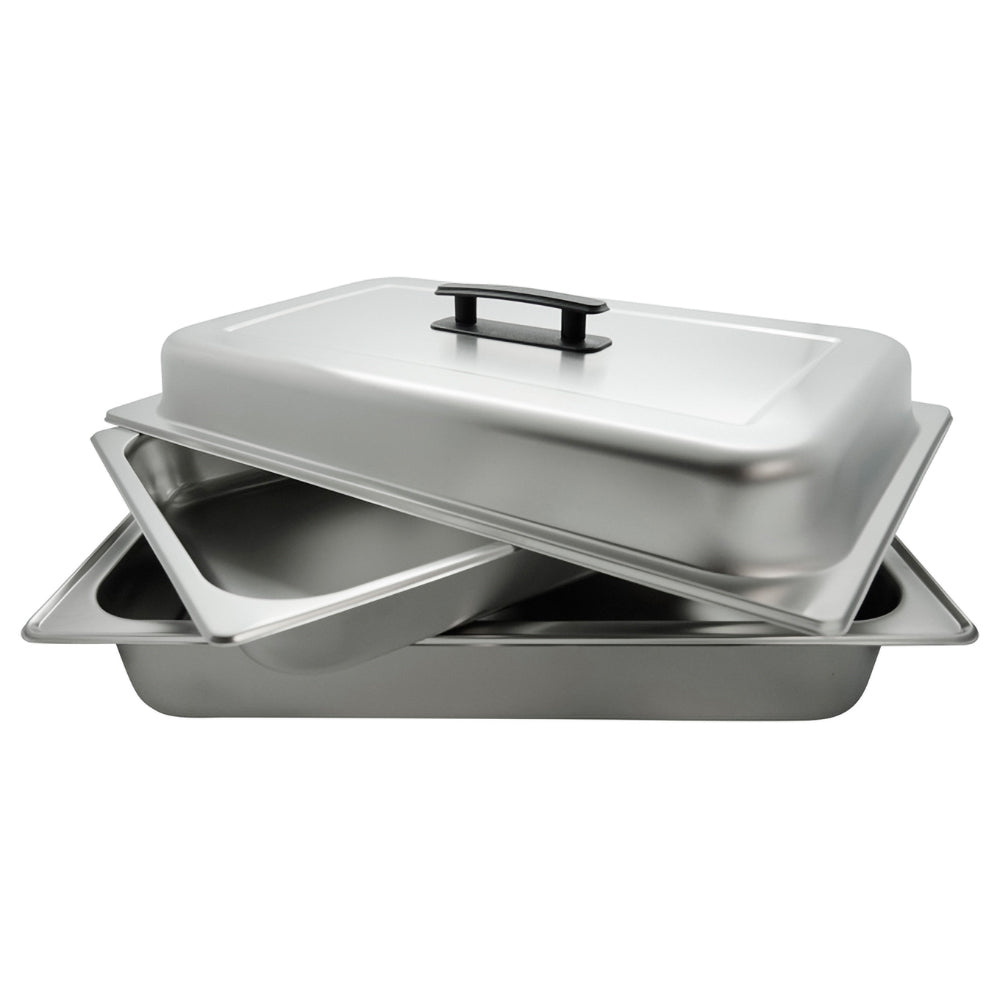 8 Quart Stainless Steel Full-Size Folding Stand Lightweight Chafer