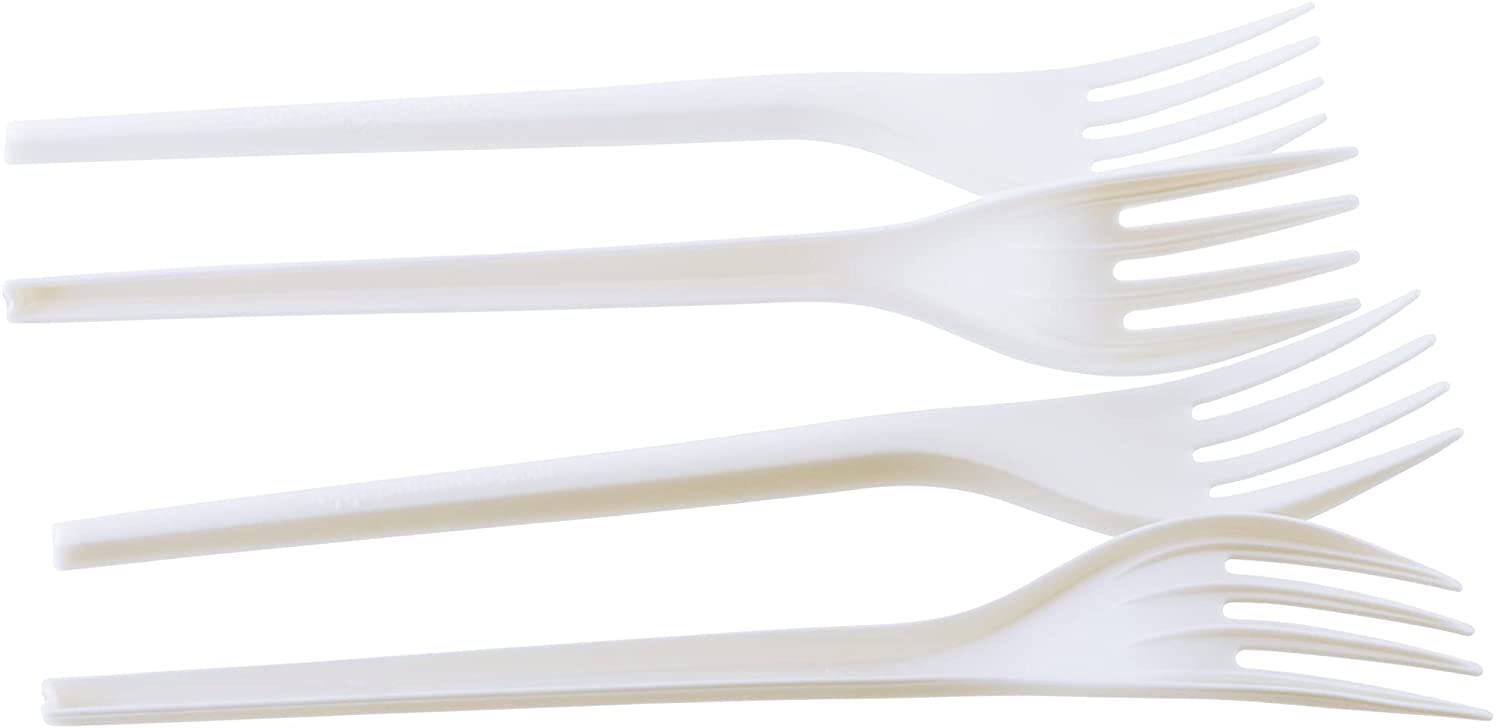 restaurant fast food supplies nyc  Wrapped Cutlery  togo takeout food delivery  plastic Ecofriendly Disposable Cutlery Kit  Heat Resistant CPLA  Compostable  Biodegradable spoons knives forks  affordable bulk economical commercial wholesale with napkin set 