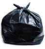 Black Strong Wastebasket Receptacle Can Liner Heavy Duty Garbage Trash Bags (13, 30, 39, 46, 50, 58 Gallon)