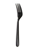 Premium Weight Disposable Forks Black