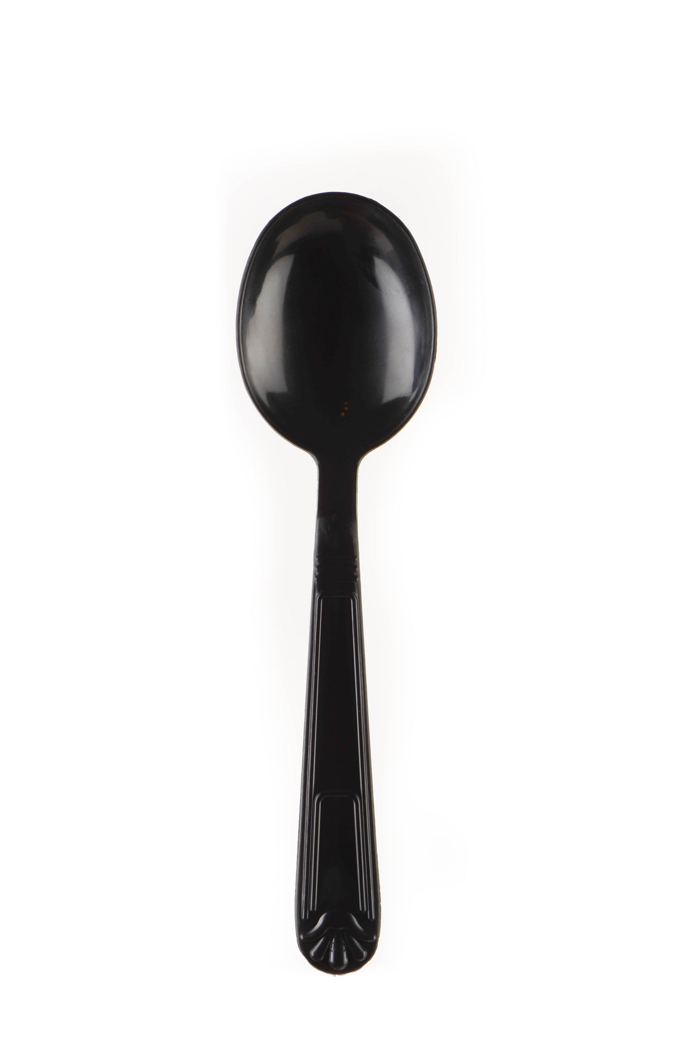 Disposable Plastic Medium Weight Spoon Unwrapped