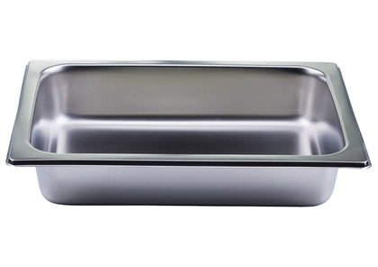 Stainless Steel Rectangular Food Pan for 4 Qt. 508 Crown Chafer