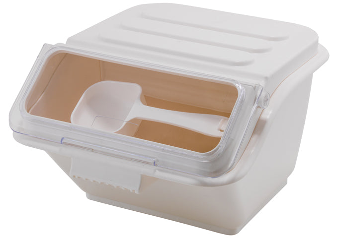 2 Gallon Shelf Ingredient Bin with Lid, 40-Cup, NFS Listed