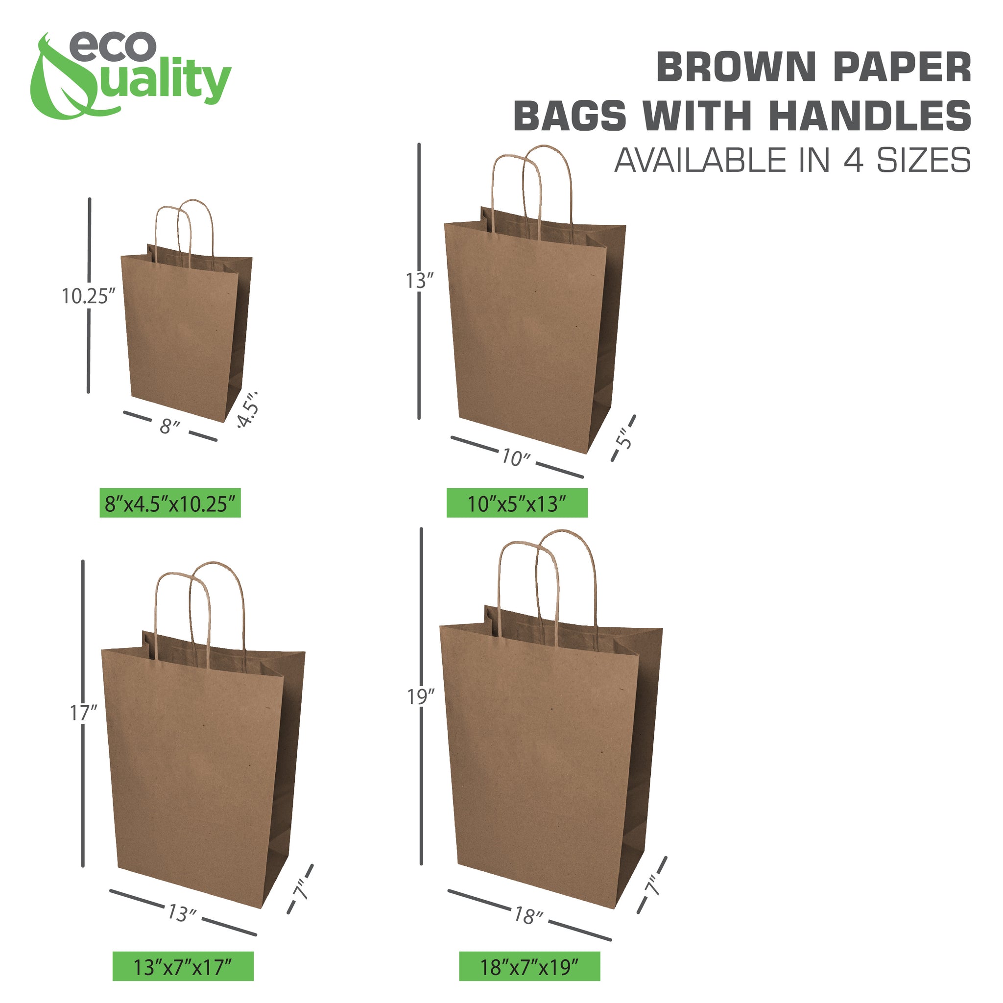 18x7x19 Jumbo Kraft Paper Gift Bags with Twine Handles Brown Shopping Bags, Retail, Reusable, Party, Grocery Bags, Eco Friendly, Recyclable