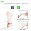 Restaurant Hotel Commercial Wholesale Gloves  White Clear Gloves  stretchable durability and puncture resistance  Plastic Gloves  Latex Powder Free Gloves  Gloves  Food Service Restaurant Kitchen Cleaning Janitorial Gloves  Food Grade Gloves  Food Gloves  Disposable Plastic Gloves  Disposable Gloves  5 mil White Clear x large