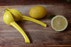 Manual Lemon Squeezer, Large Yellow Aluminum Lemon Hand Juice